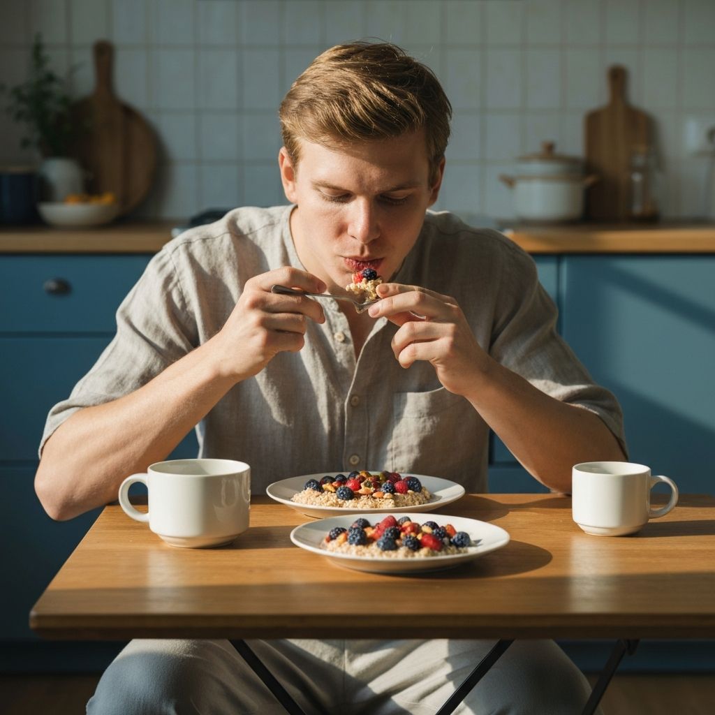 Mindful eating with awareness